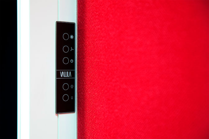 soundproof pod Nuuk controls